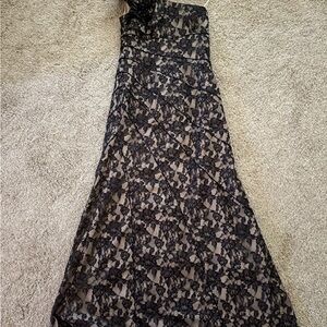 Jessica Simpson Black Lace Dress